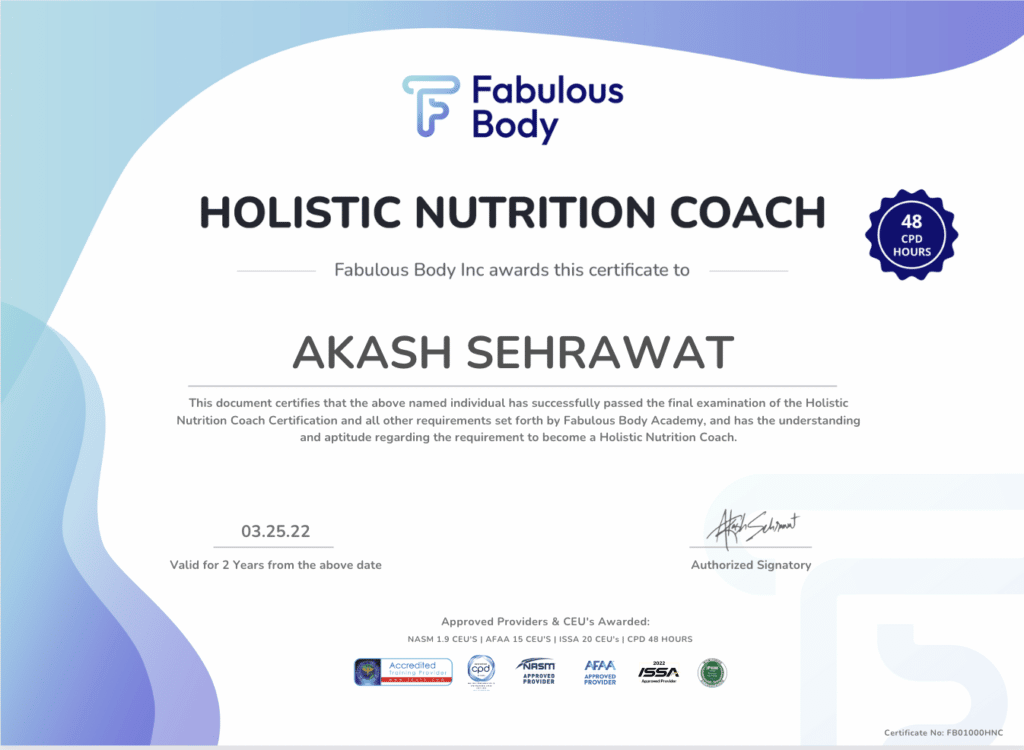 Fabulous Body's Latest Course Is NASM Approved For 1.9 CEUs! Fabulous